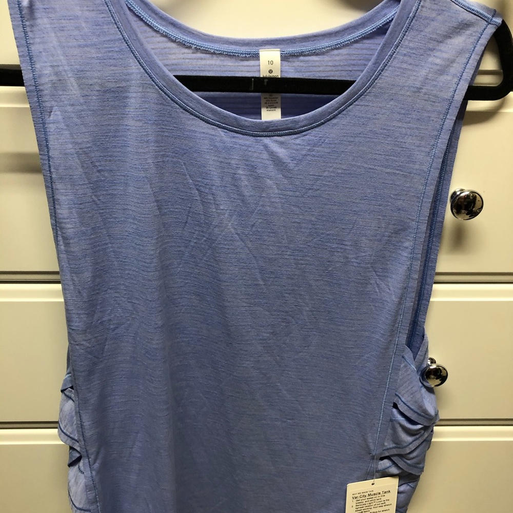 Lululemon VAR-CITY tank sz 10 BNWT